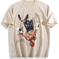 Gervonta Tank Davis Flip Tank Davis Boxing World Vintage Washed T-Shirt - Beige