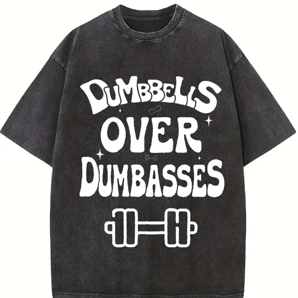 Dumbbells over dumbasses shirt,  Muscle mommy, Weight Lifting Gift, Gym tshirt, Workout Shirt, gym gifts,Powerlifting Casual Cotton