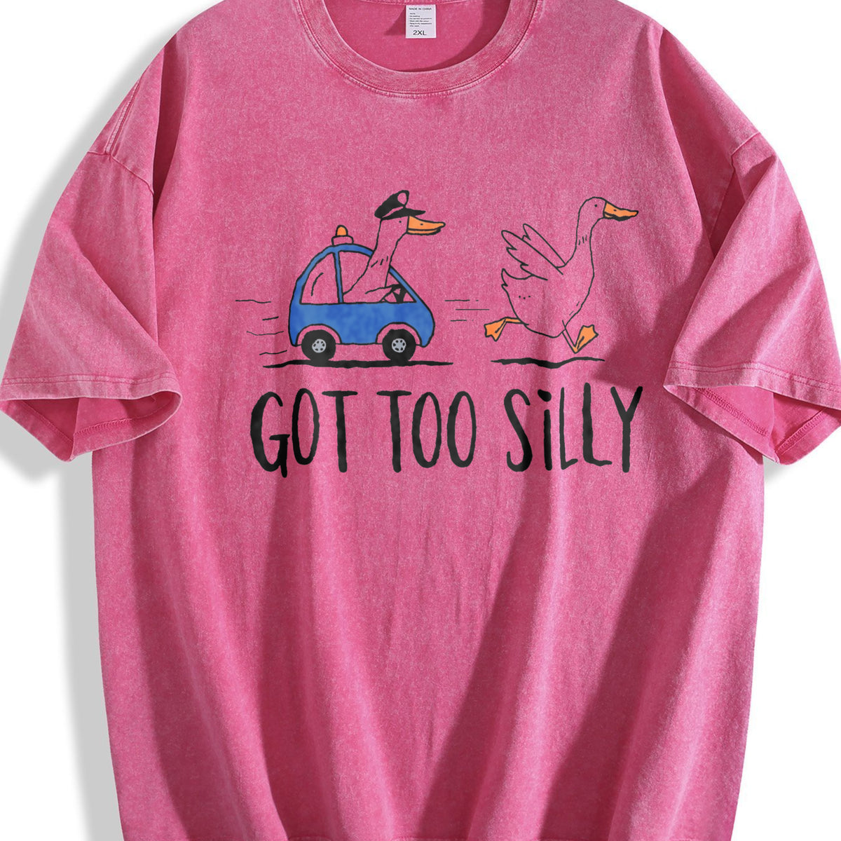 Got Too Silly Goose Matching Father & Son Vintage Washed T-Shirt - product view