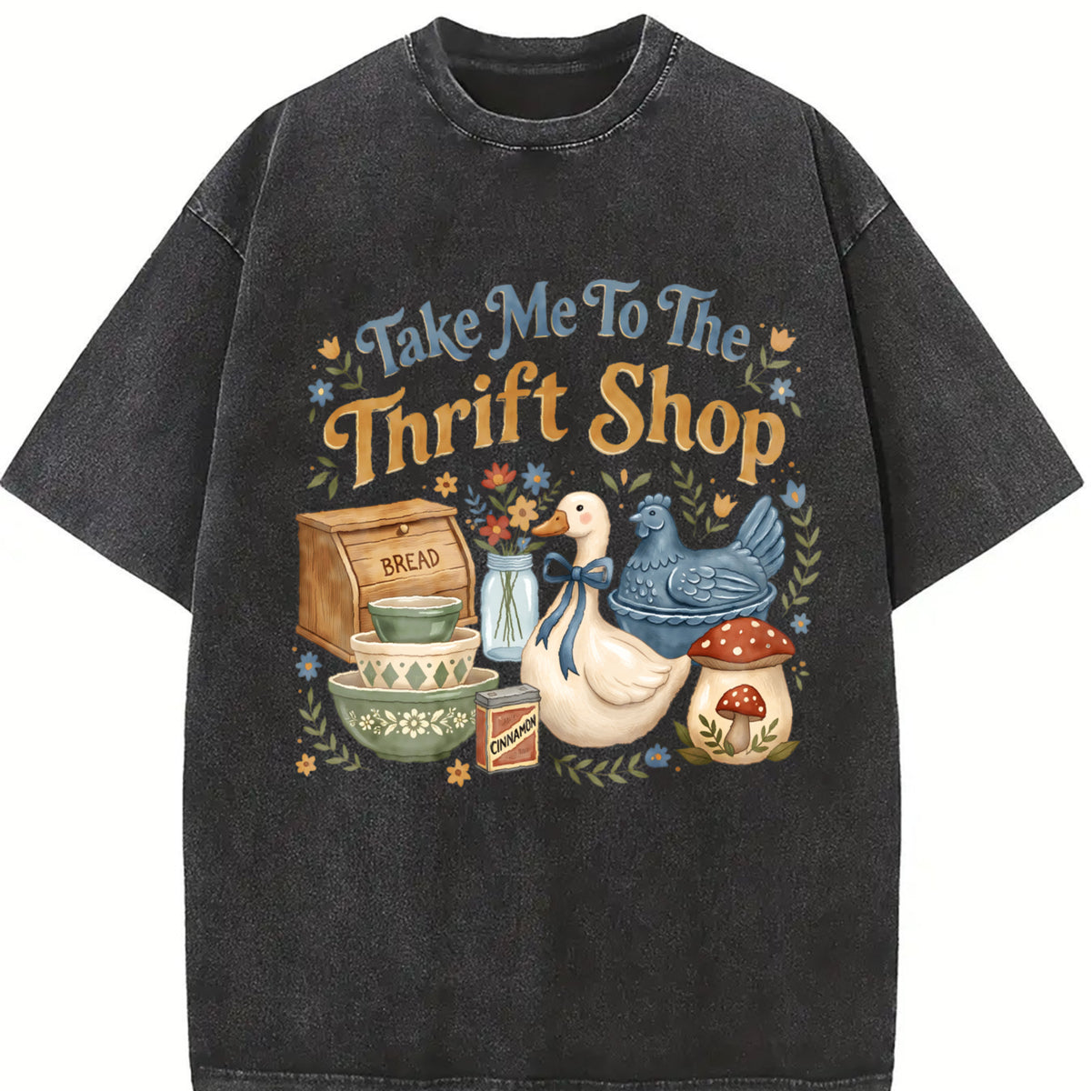 Take Me To The Thrift Shop Sweatshirt, Vintage Thrifting Graphic Sweater, Thrifting Shirt