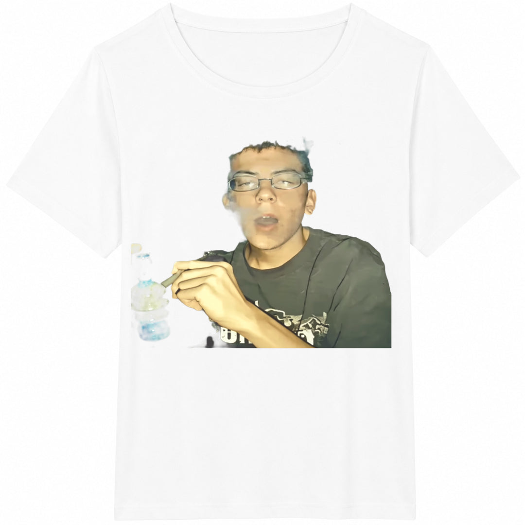Mclovin Smoking Cotton T-Shirt - product view