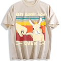 Happy Easter Vintage Washed T-Shirt - Beige