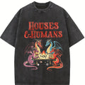 Comfort Colors Houses and Humans RPG Shirt, DnD Class Shirt, D&D Clothing, D and D Character Class T Shirt