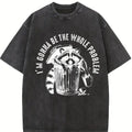 I’m Gonna Be The Whole Problem Tshirt, Funny Raccoon Meme Shirt, Stay Trashy T-Shirt, Trash Panda Shirt, Sarcastic, Humor Shirt Casual Womenswear