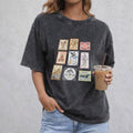 Fourth Wing Books Stamp Shirt, Fourth Wing Inspired T-shirt, Dragon Rider Tee, Romantasy Fan Shirt, Fourth Wing Merch, Book Lovers Gifts