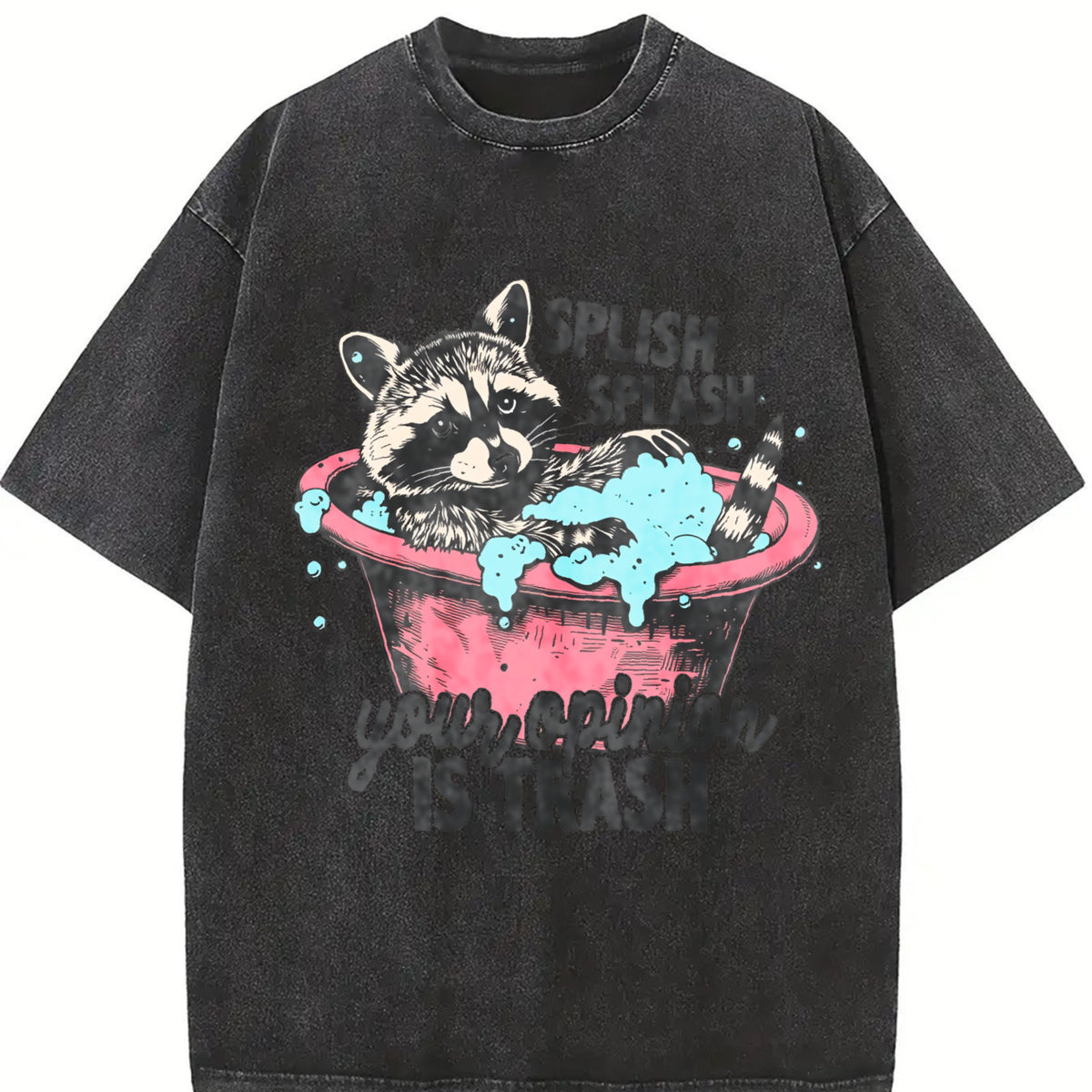 Funny Raccoon Tshirt , Meme Raccoon Gifts,  Funny Graphic Shirt, Vintage Shirts, Raccoons Top Womenswear Summer