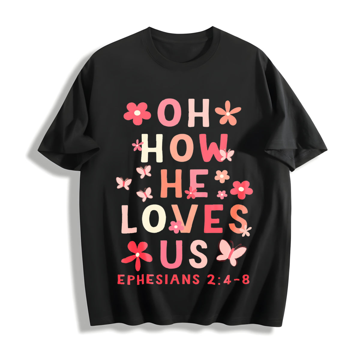 Oh Cotton T-Shirt - Black