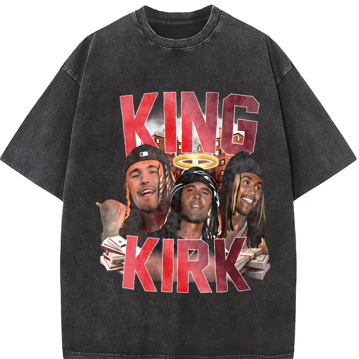 King Kirk Shirt Charlie From Oblock Hoodie Kirkify Tee Character Inspired Casual Wear Fun Design
