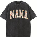 Comfort Colors Mama Shirt, Floral Mama TShirt, Mothers Day Gift, Girly Aesthetic Gift For Mom, Retro Mom Tee, Cute Mom  Mama Gifts