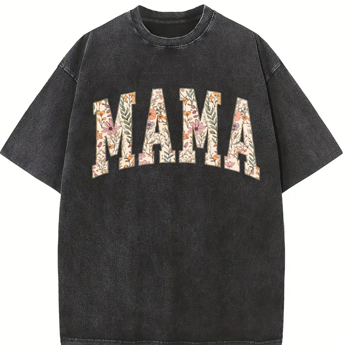 Comfort Colors Mama Shirt, Floral Mama TShirt, Mothers Day Gift, Girly Aesthetic Gift For Mom, Retro Mom Tee, Cute Mom  Mama Gifts