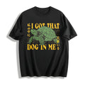 Turtle I Got That Dog In Me Cotton T-Shirt - Black