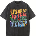 It's Okay To Feel All The Feels 2 Slides Shirt, Mental Health shirt, Inclusion Shirt, Speech Therapy Shirt, BCBA Shirt, Para Shirt