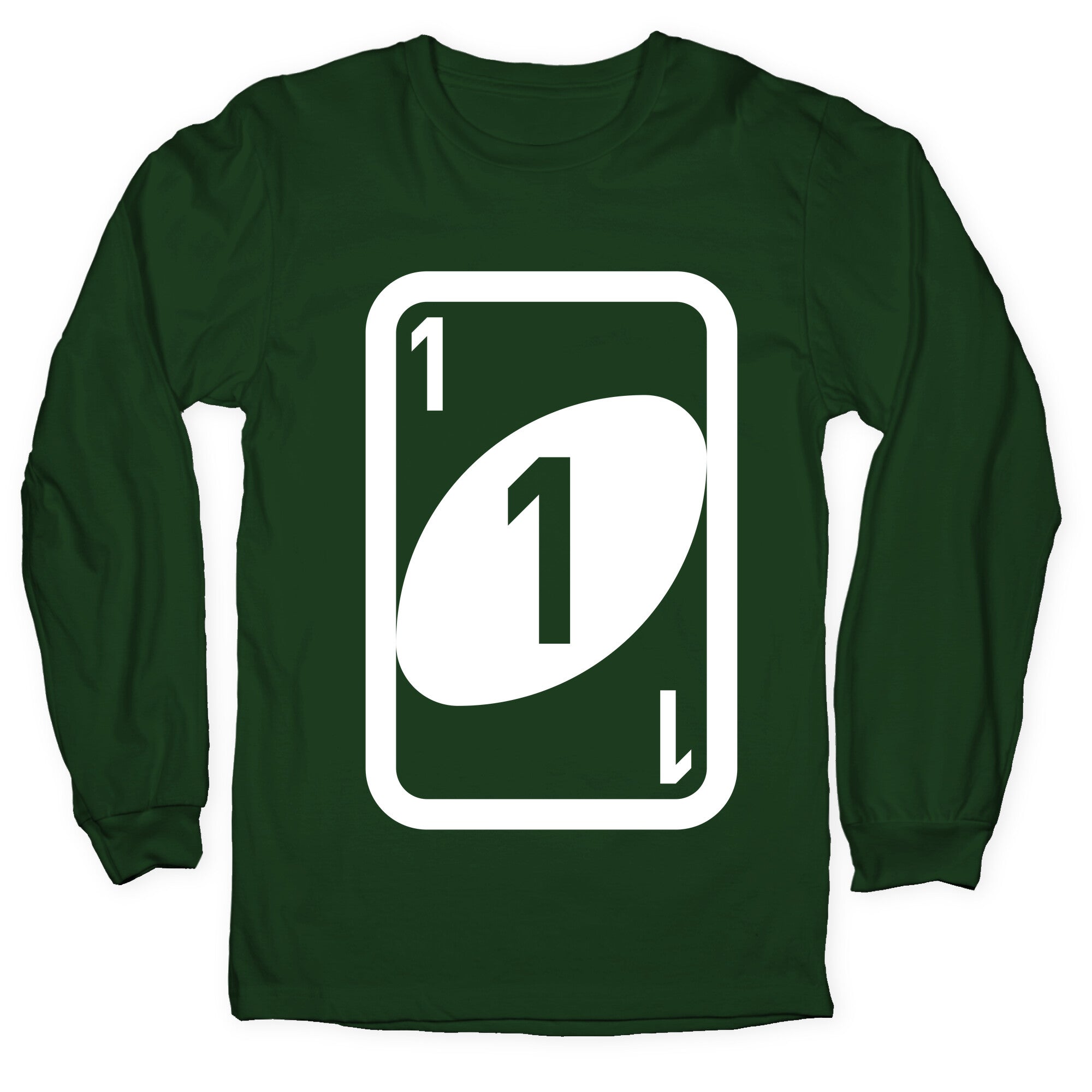 Uno Halloween Costume Longsleeve Tee