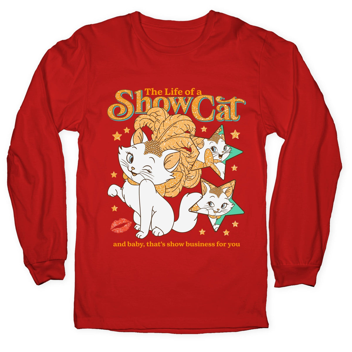 The Life of a Show Cat Vintage Washed T-Shirt