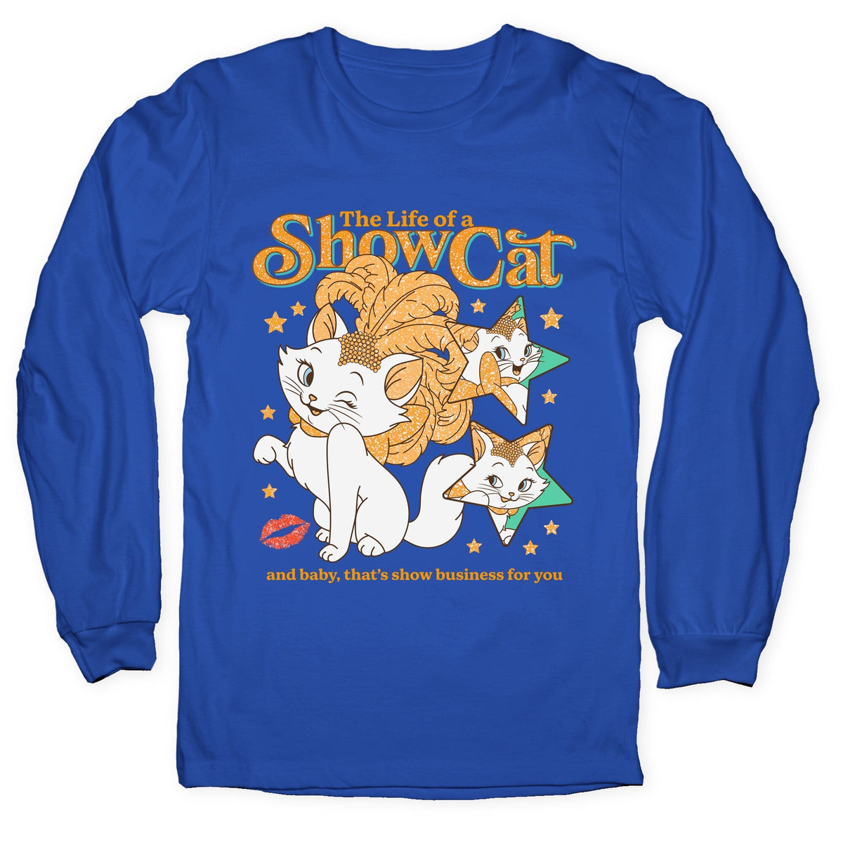 The Life of a Show Cat Vintage Washed T-Shirt