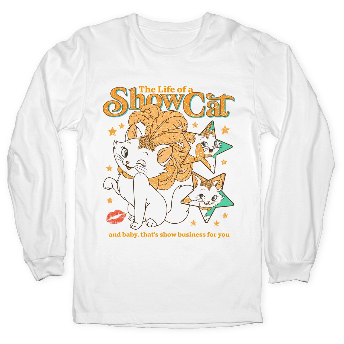 The Life of a Show Cat Vintage Washed T-Shirt