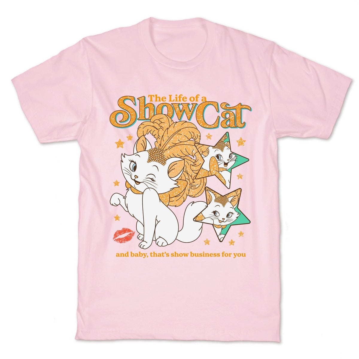 The Life of a Show Cat Vintage Washed T-Shirt