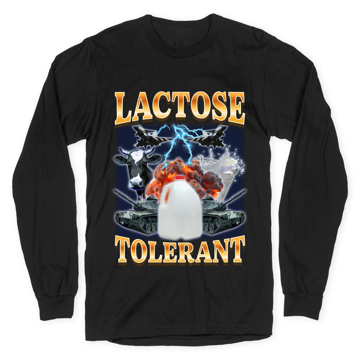 Lactose Tolerant Vintage Washed T-Shirt