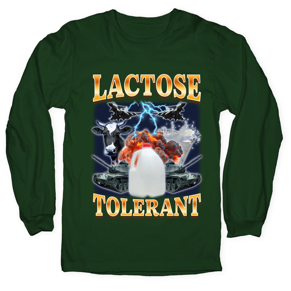 Lactose Tolerant Vintage Washed T-Shirt