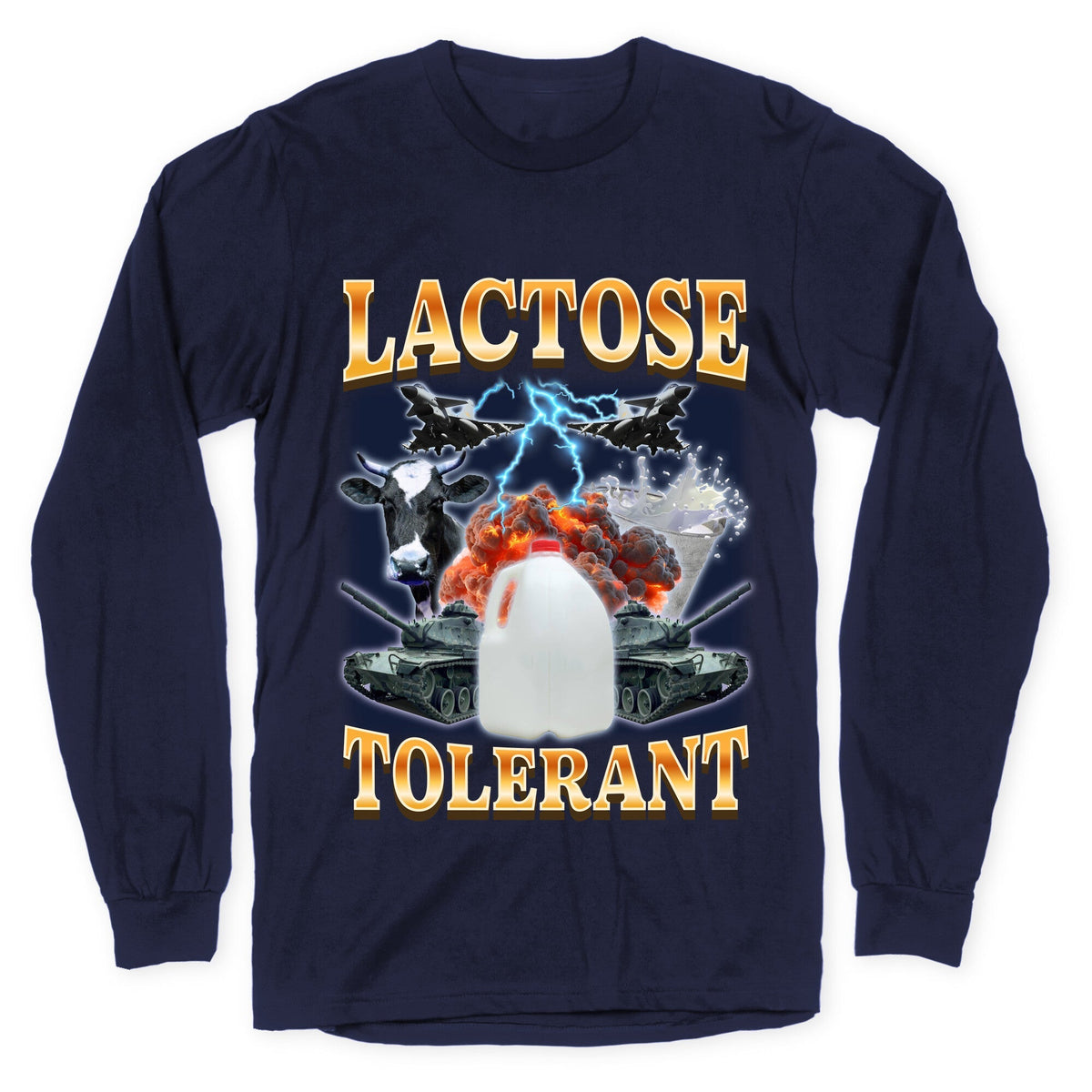 Lactose Tolerant Vintage Washed T-Shirt