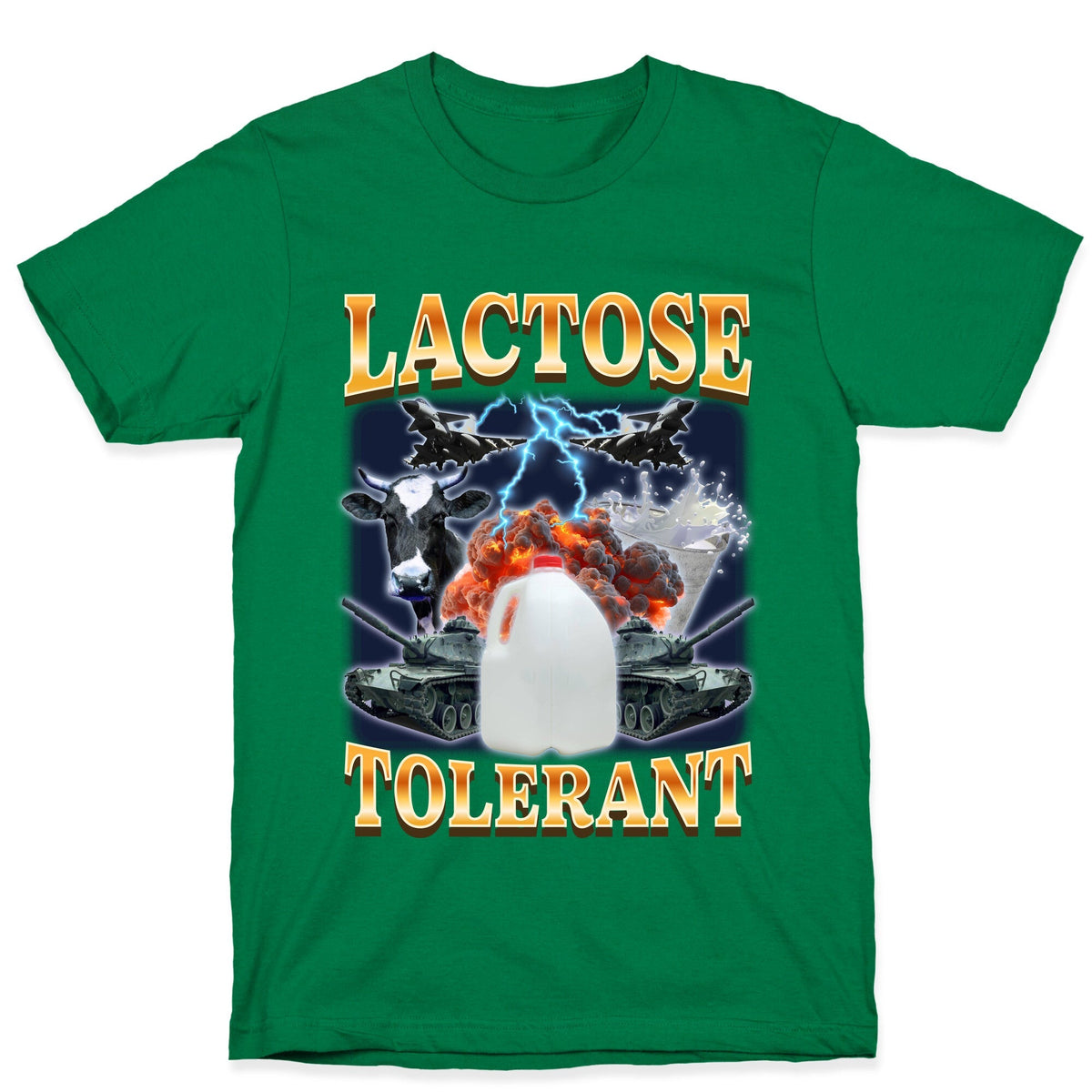 Lactose Tolerant Vintage Washed T-Shirt