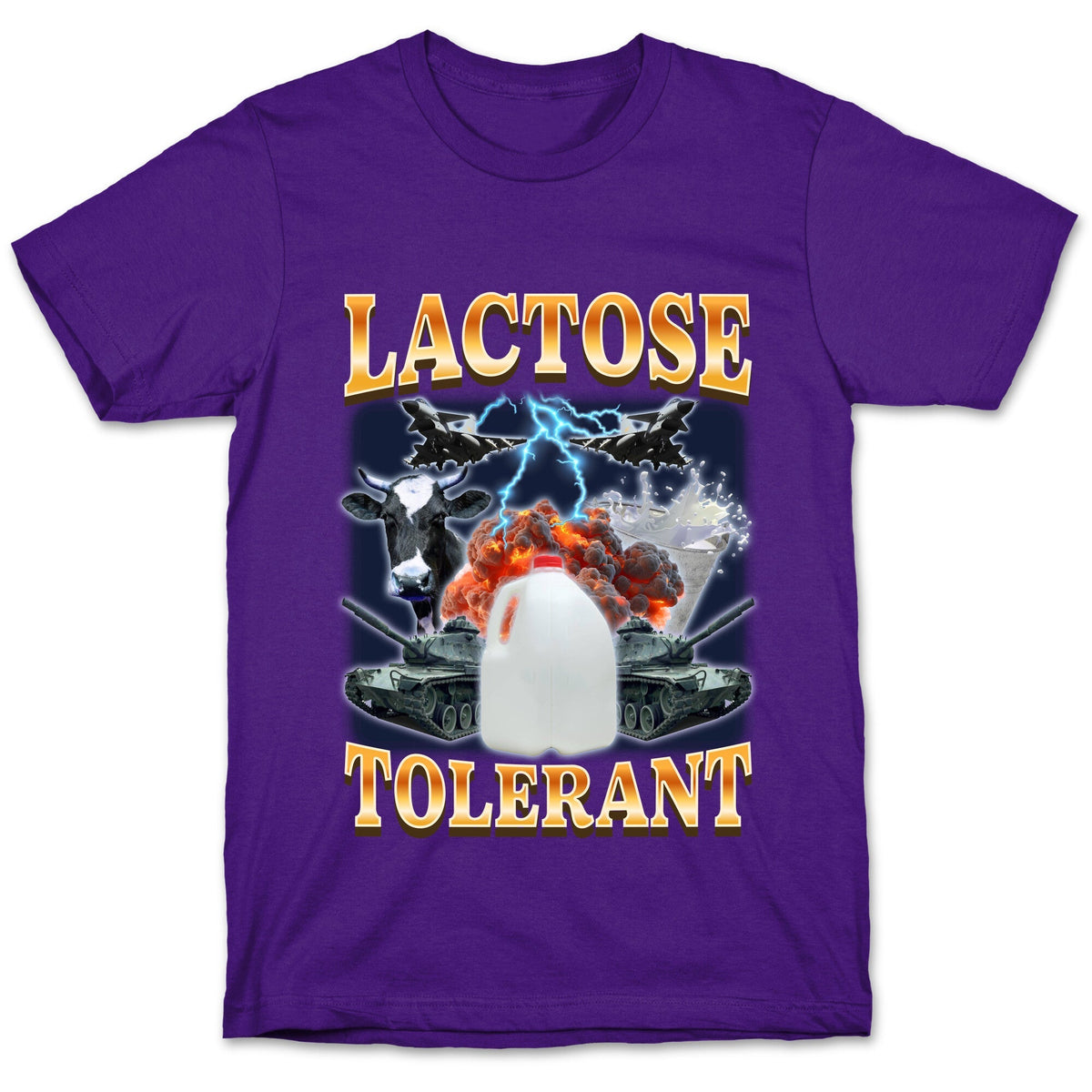 Lactose Tolerant Vintage Washed T-Shirt