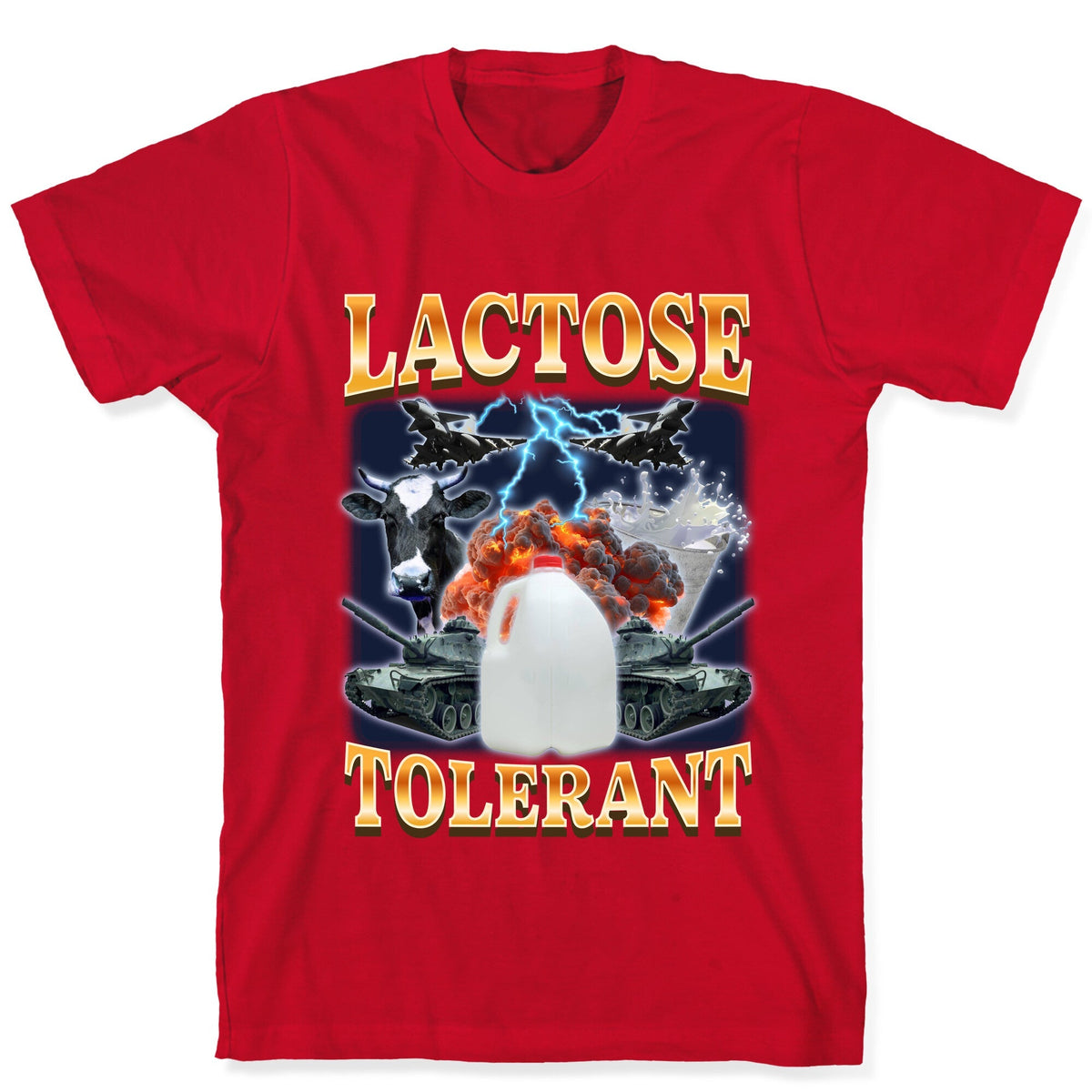 Lactose Tolerant Vintage Washed T-Shirt