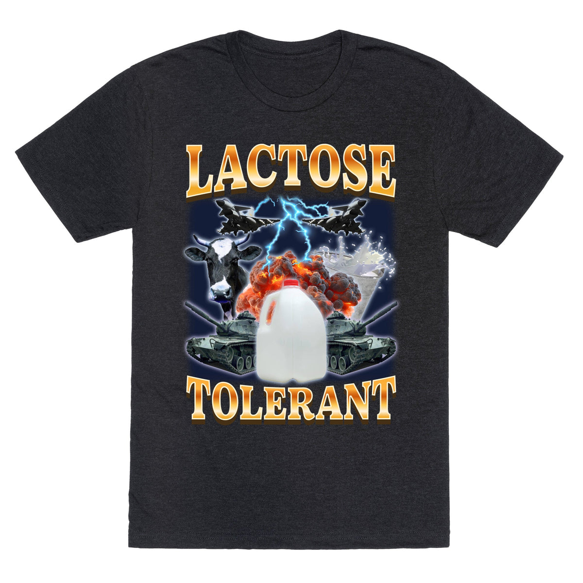 Lactose Tolerant Unisex Triblend Tee