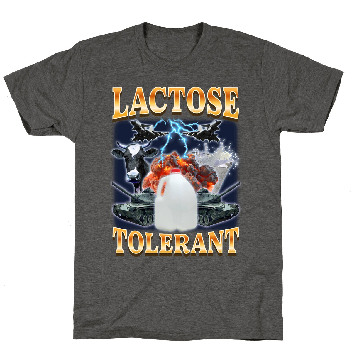 Lactose Tolerant Vintage Washed T-Shirt