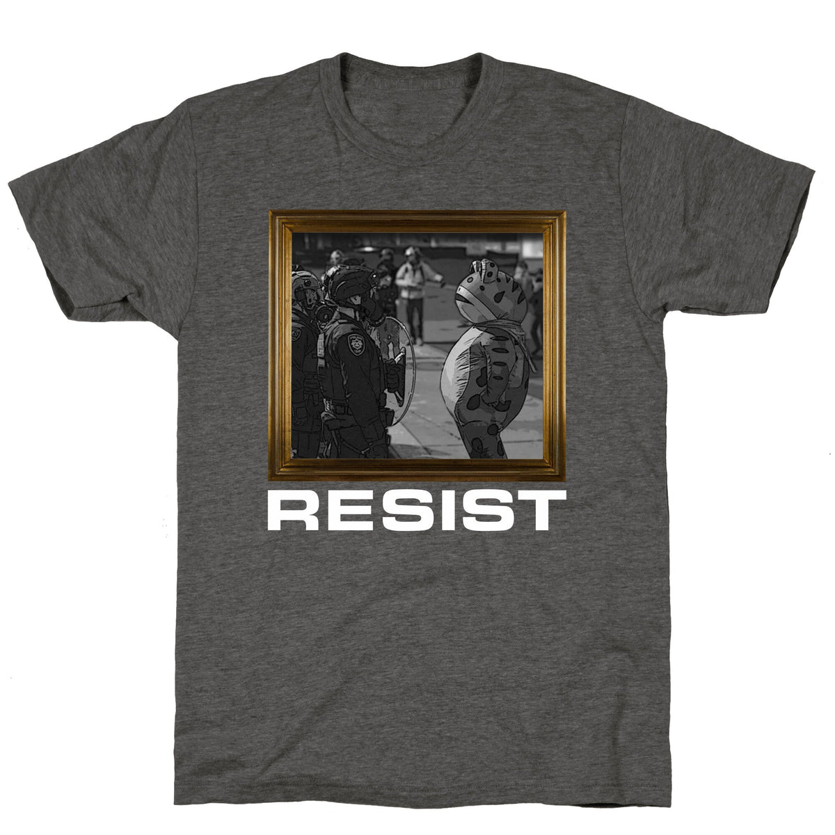 Portland Protest Frog Vintage Washed T-Shirt