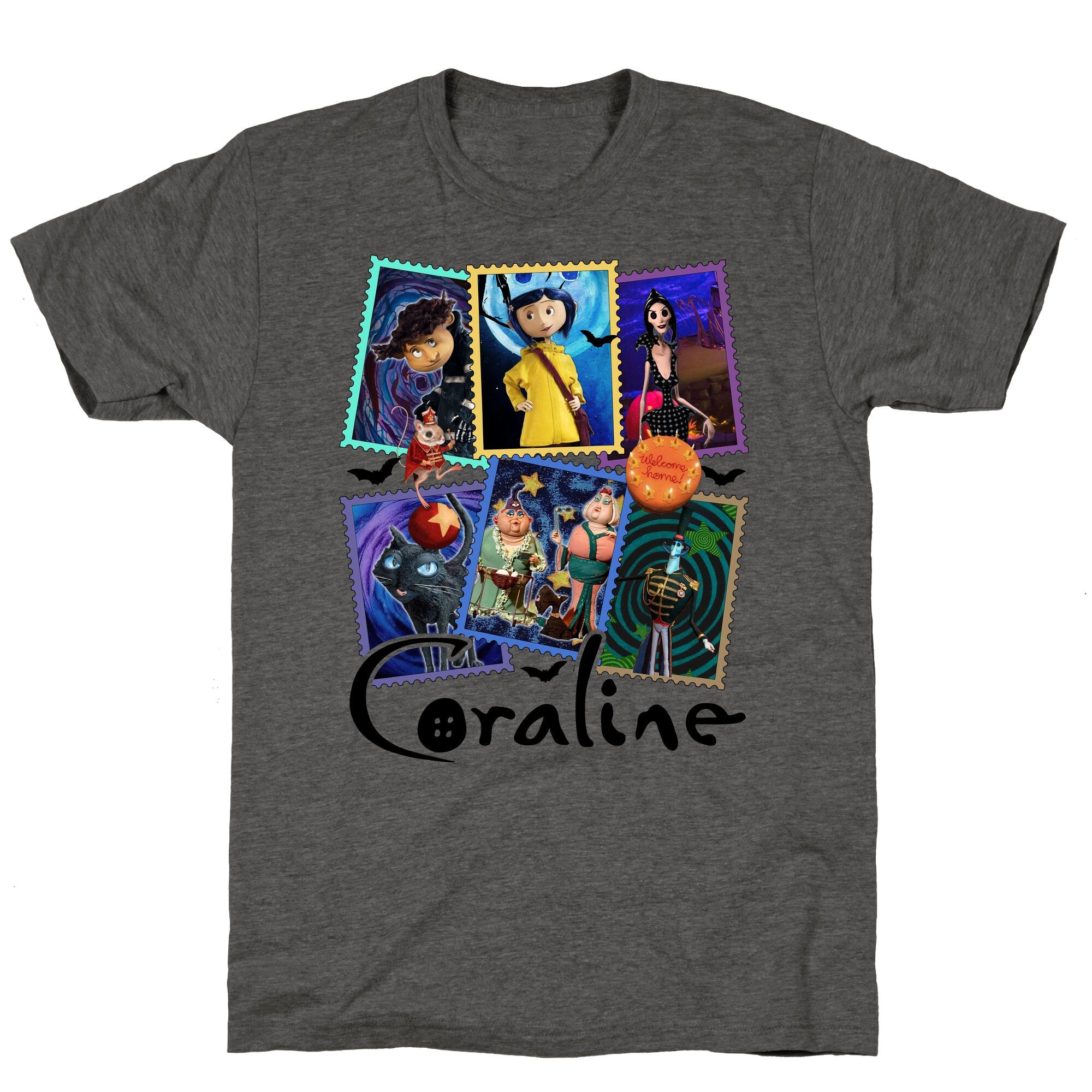 Coraline Shirt Unisex Triblend Tee