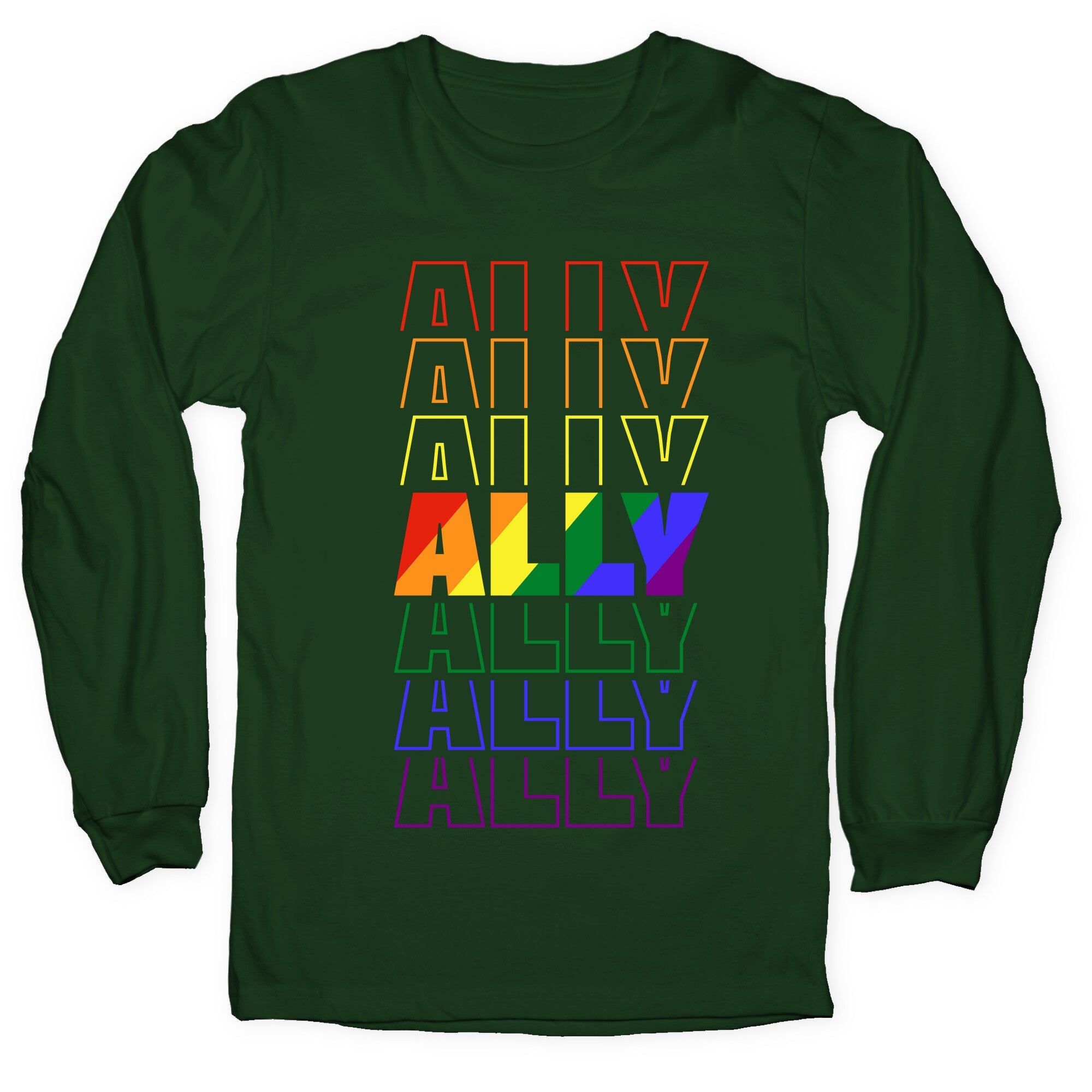Ally LGBTQ Longsleeve Tee