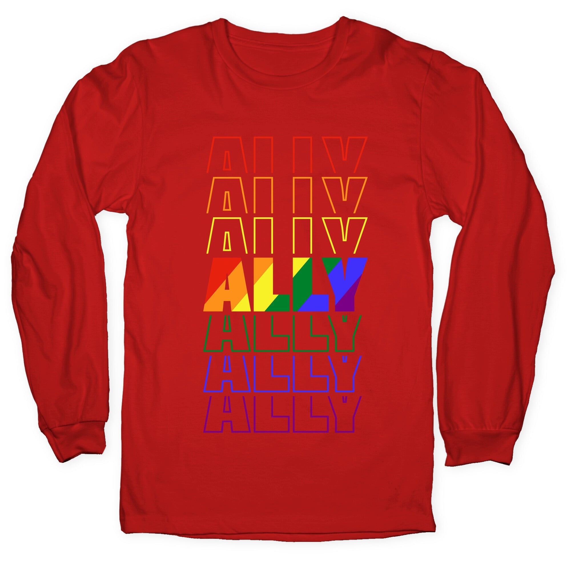 Ally LGBTQ Longsleeve Tee