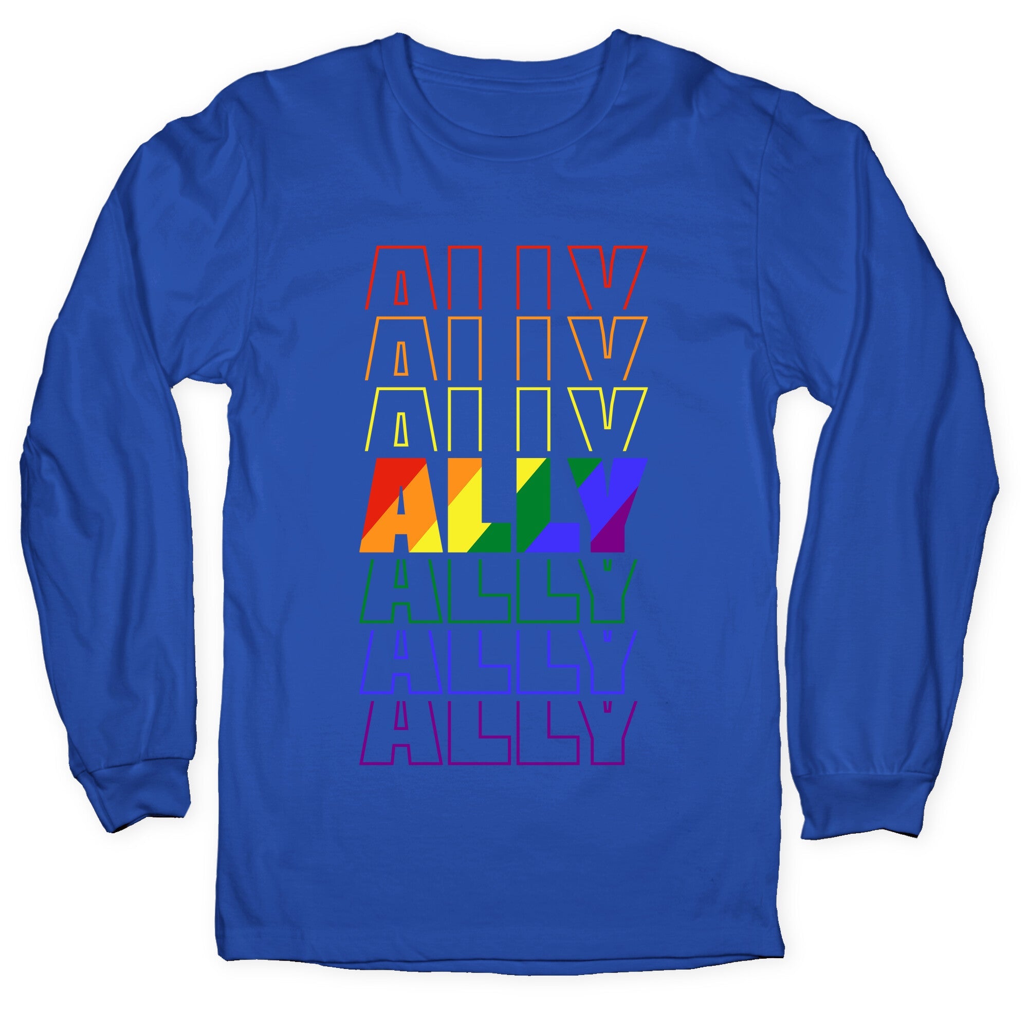 Ally LGBTQ Longsleeve Tee