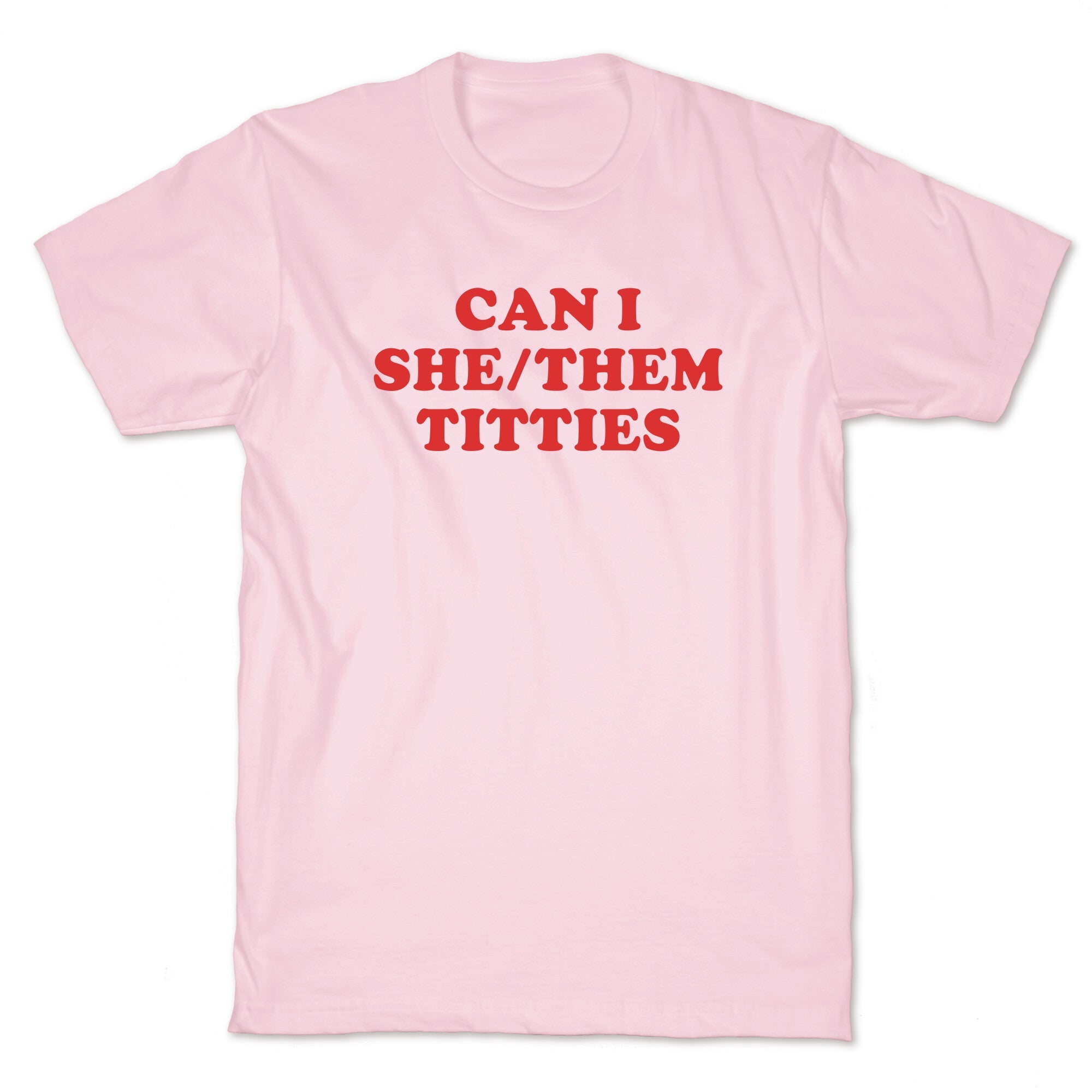 Can I She/Them Titties? T-Shirt