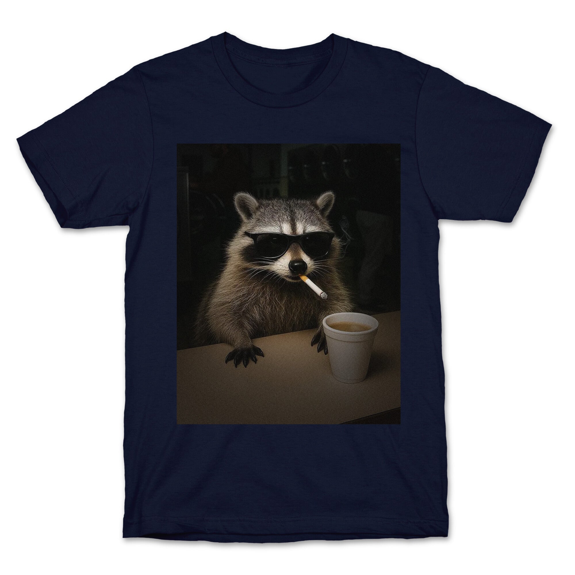Coffee Raccoon T-Shirt